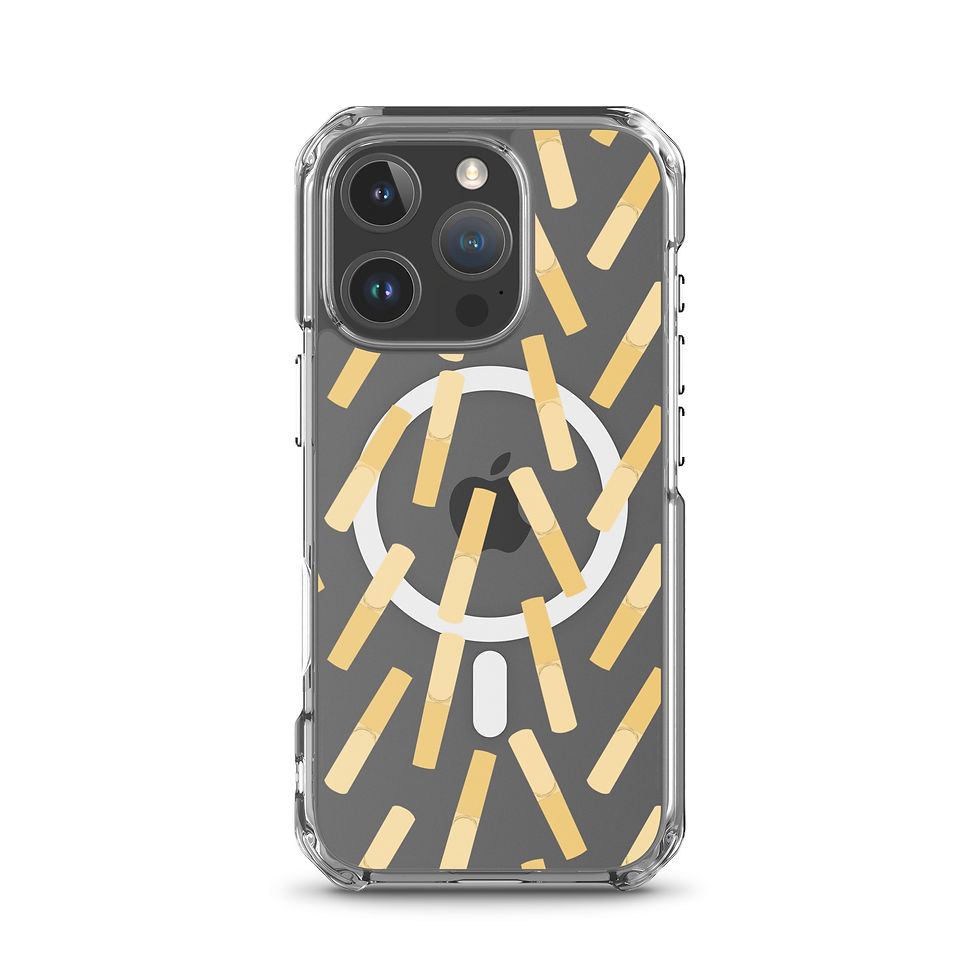 Thumbnail: Clarinet Reeds MagSafe® clear case for iPhone®