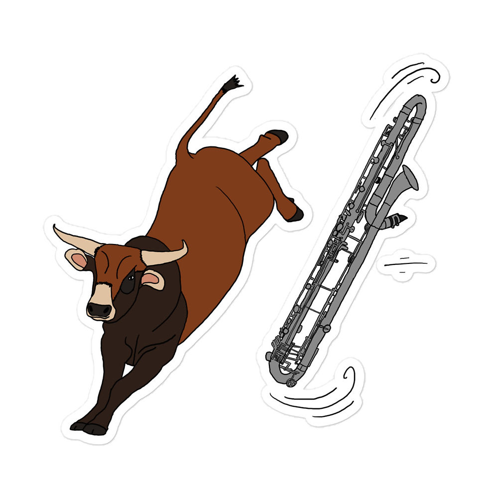 Thumbnail:  Taurus Bull Ox Kicking the Contra stickers
