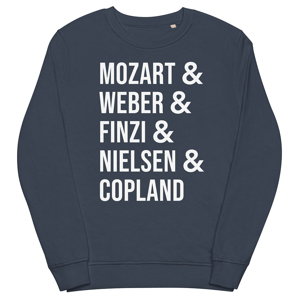 Thumbnail: Favorite Concertos Unisex organic sweatshirt