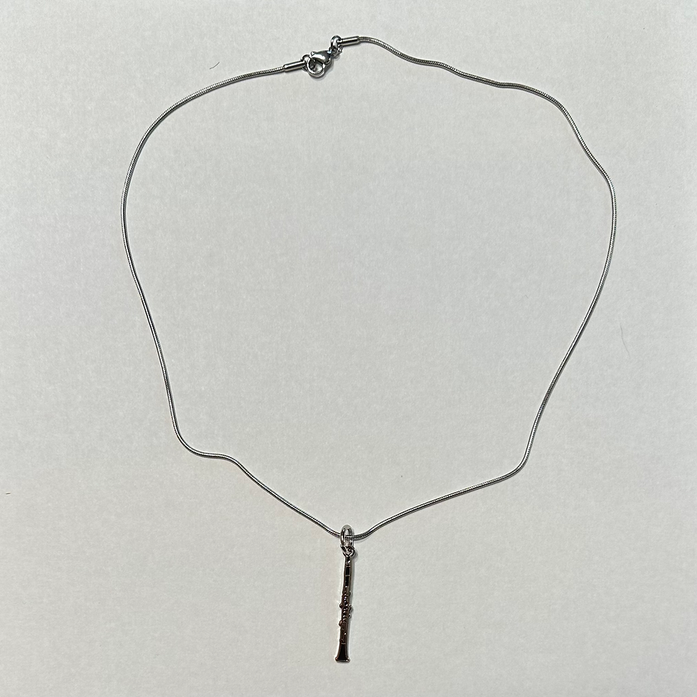 Thumbnail: Clarinet Enamel Charm Jewelry