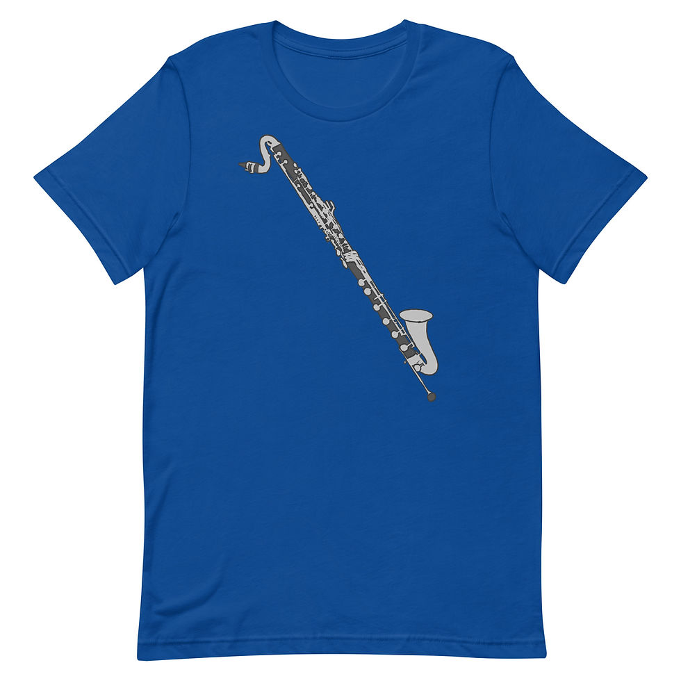 Thumbnail: Bass Clarinet Unisex t-shirt