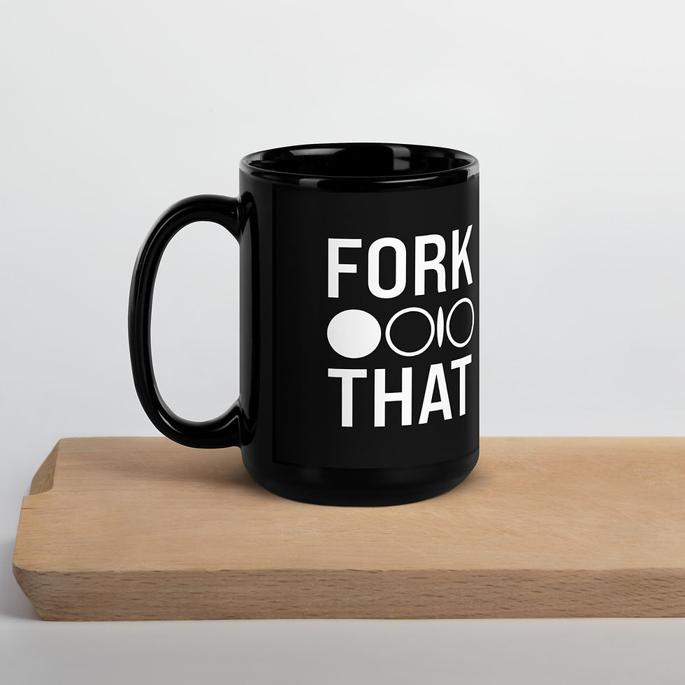 Thumbnail: Black Glossy Mug