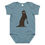 Thumbnail: Otter and Clarinet Baby jersey bodysuit
