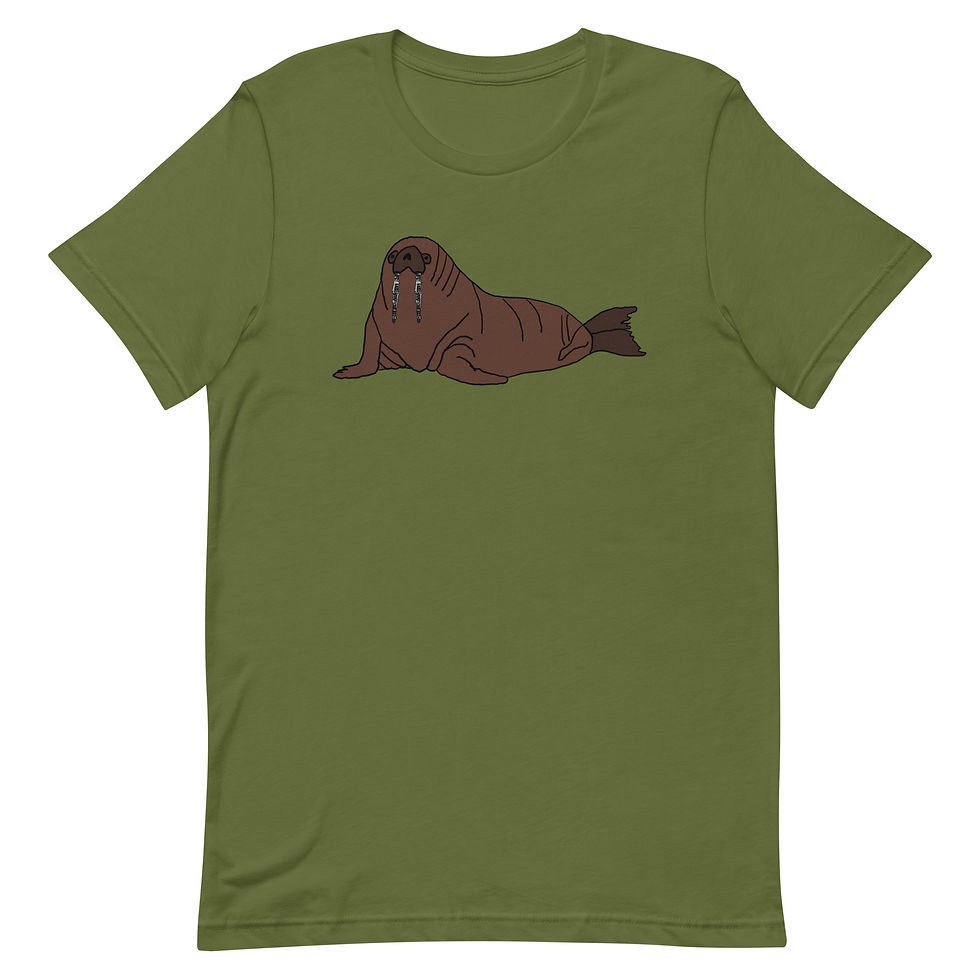 Thumbnail: Walrus Unisex t-shirt