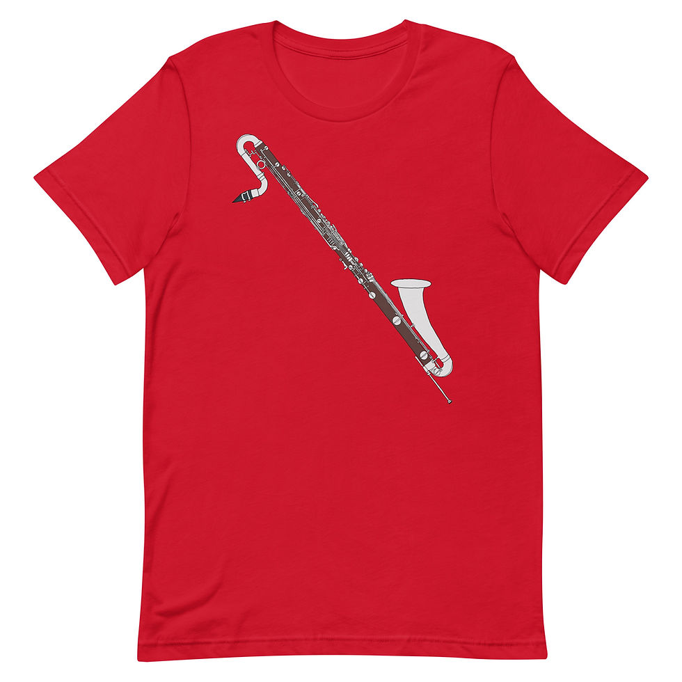 Thumbnail: Contralto Clarinet Unisex t-shirt