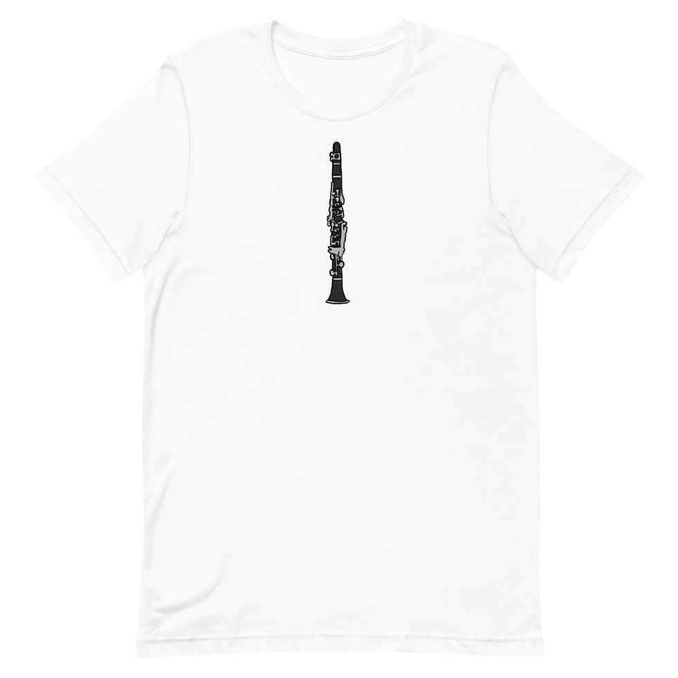 Thumbnail: E-flat Clarinet Unisex t-shirt