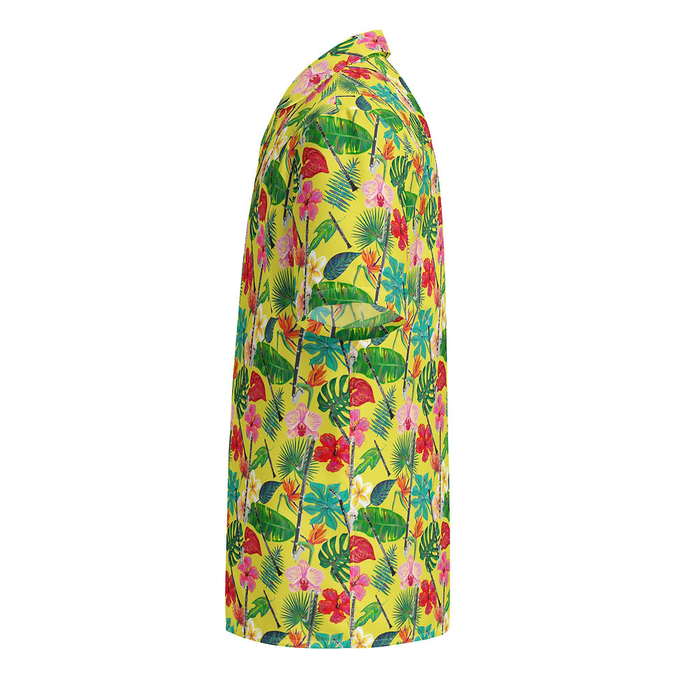 Thumbnail: Clarinet Cabana Unisex button-up shirt