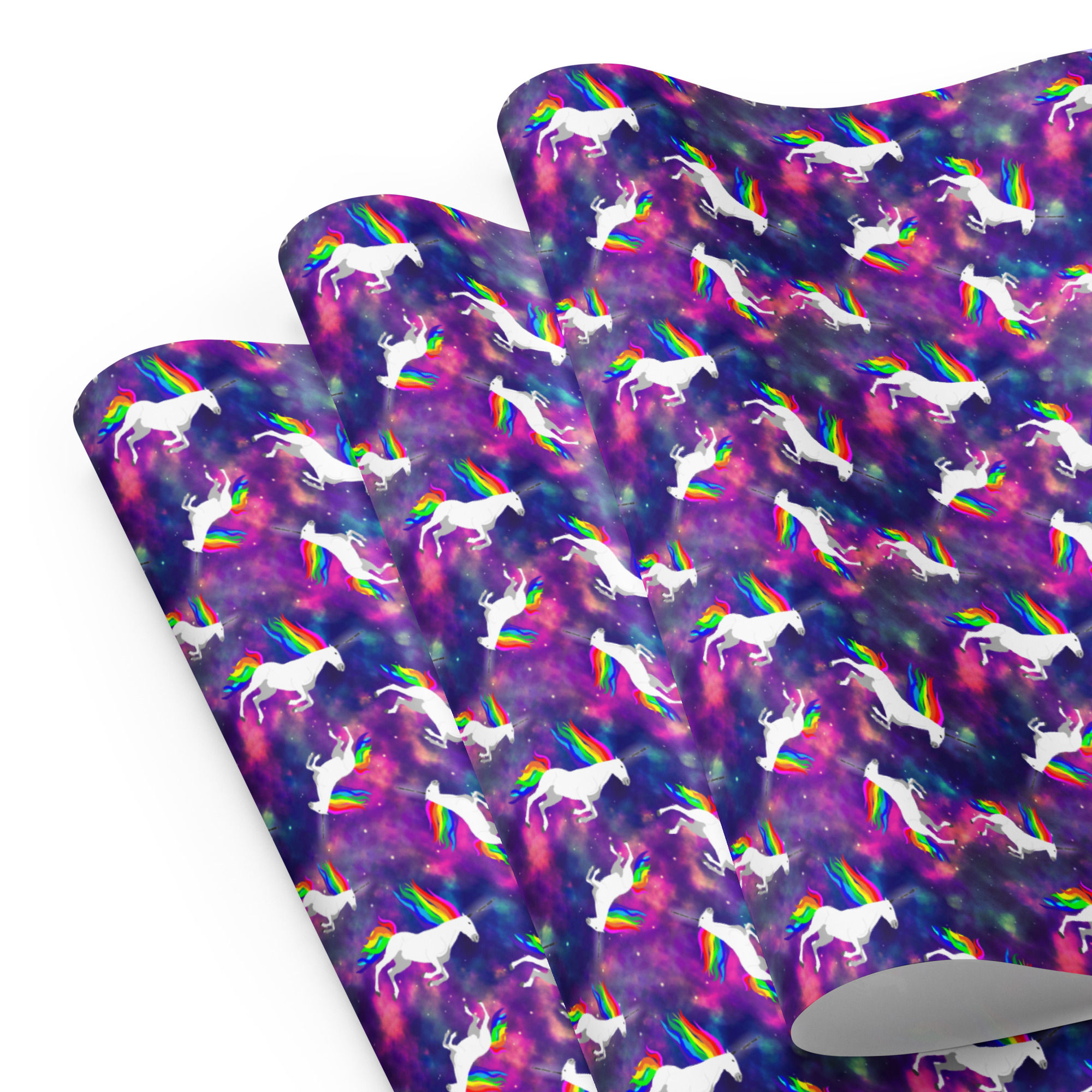 Claricorns in Space Wrapping paper sheets