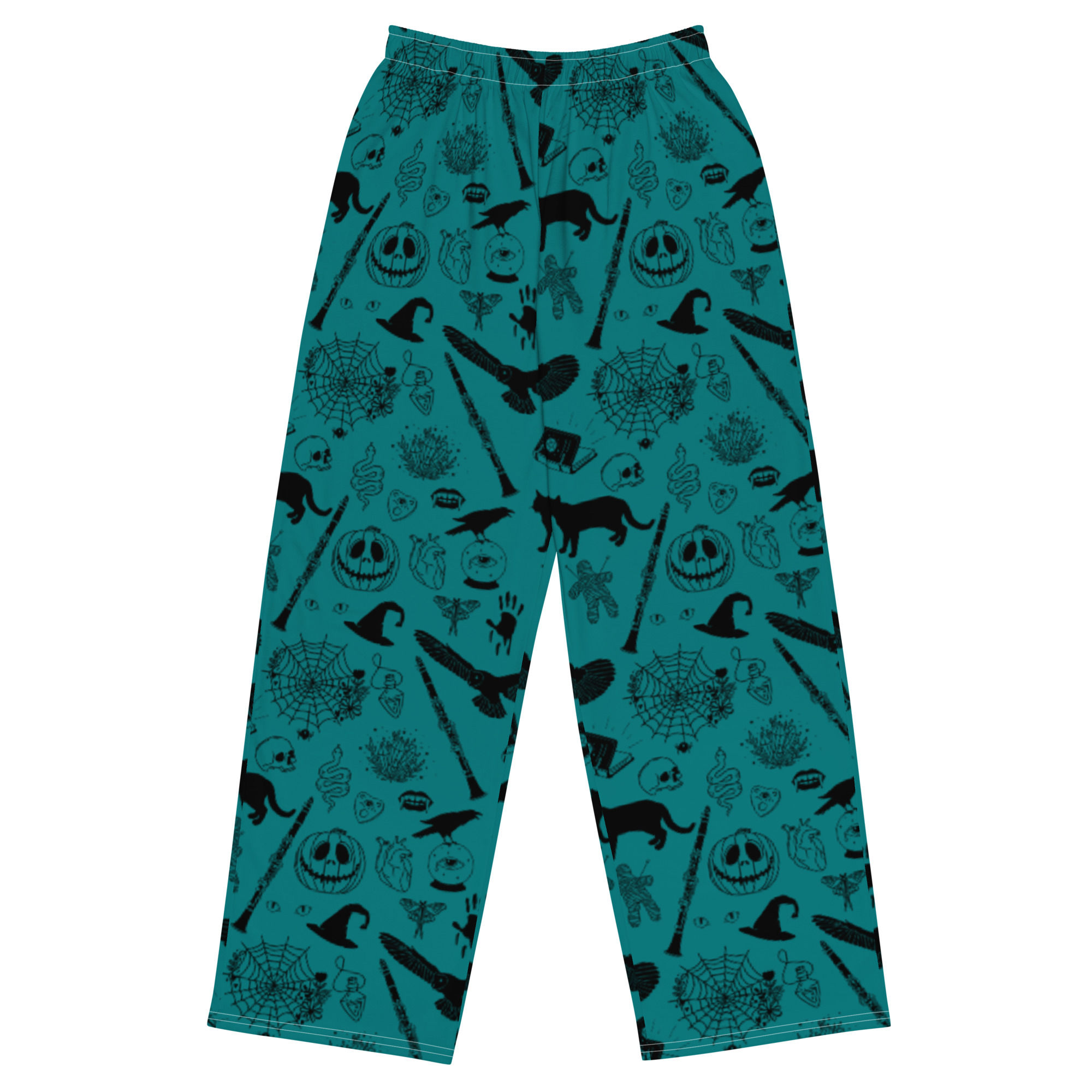 Witchy, Spooky Clarinetist All-over print unisex wide-leg pants