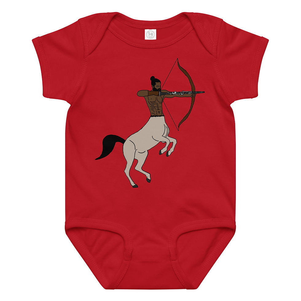 Thumbnail: Sagittarius Archer Baby jersey bodysuit