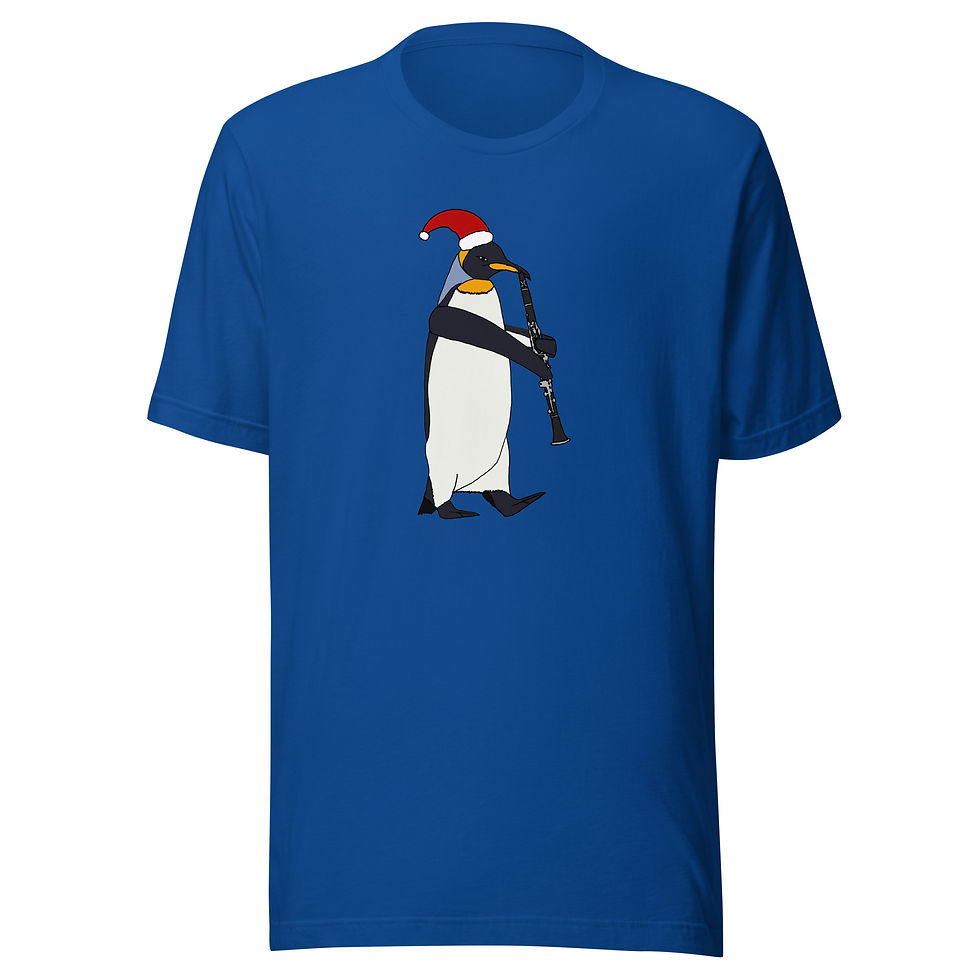 Thumbnail: Festive Penguin Unisex t-shirt