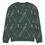 Thumbnail: Clarinet Family Green Knitted crew neck sweater