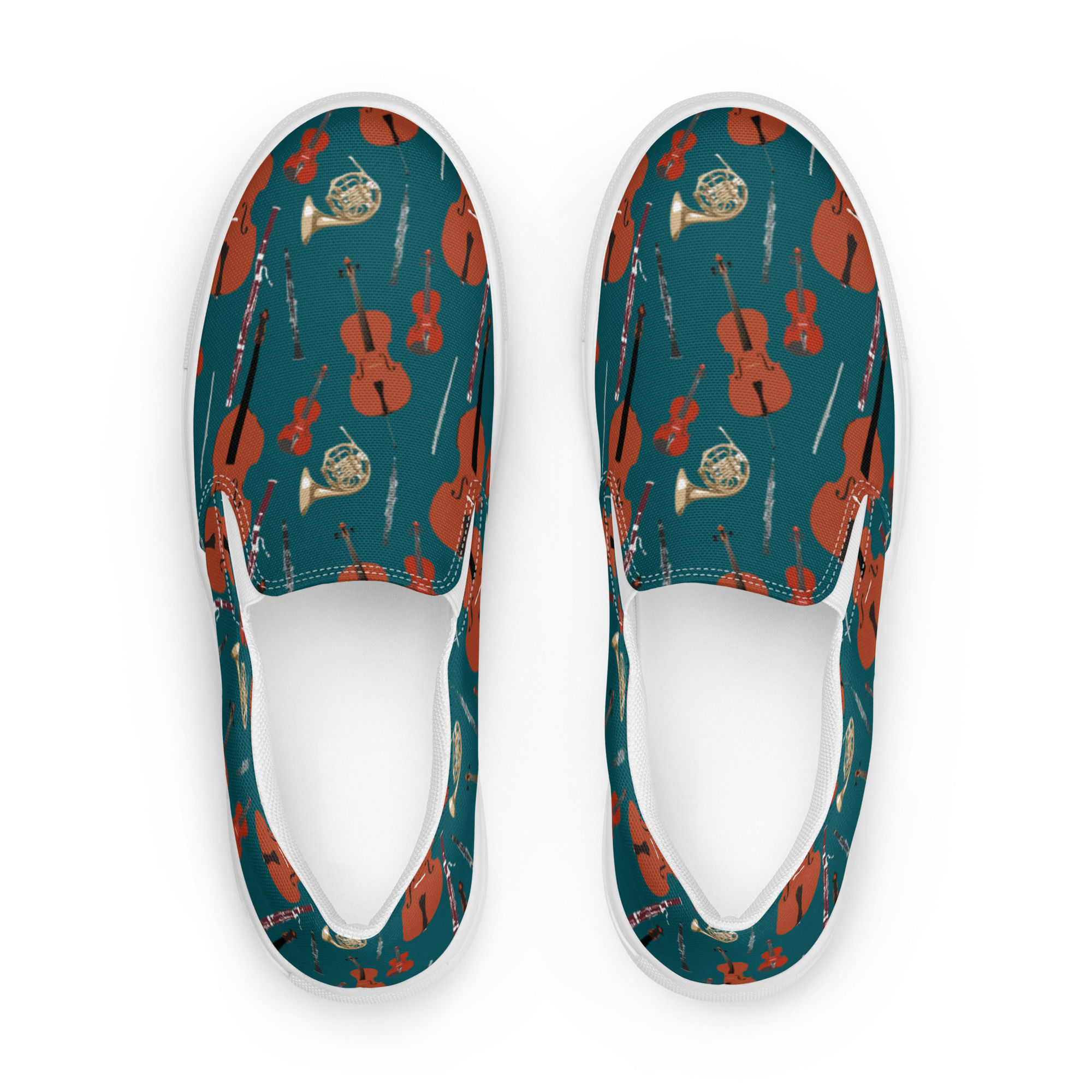 Orchestra Women’s Slip-On Canvas Shoes