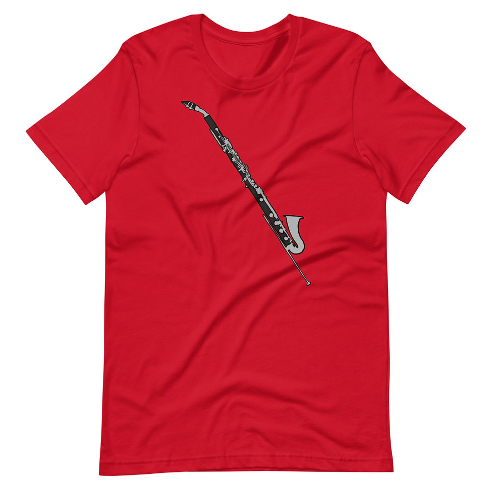 Thumbnail: Basset Horn Unisex t-shirt