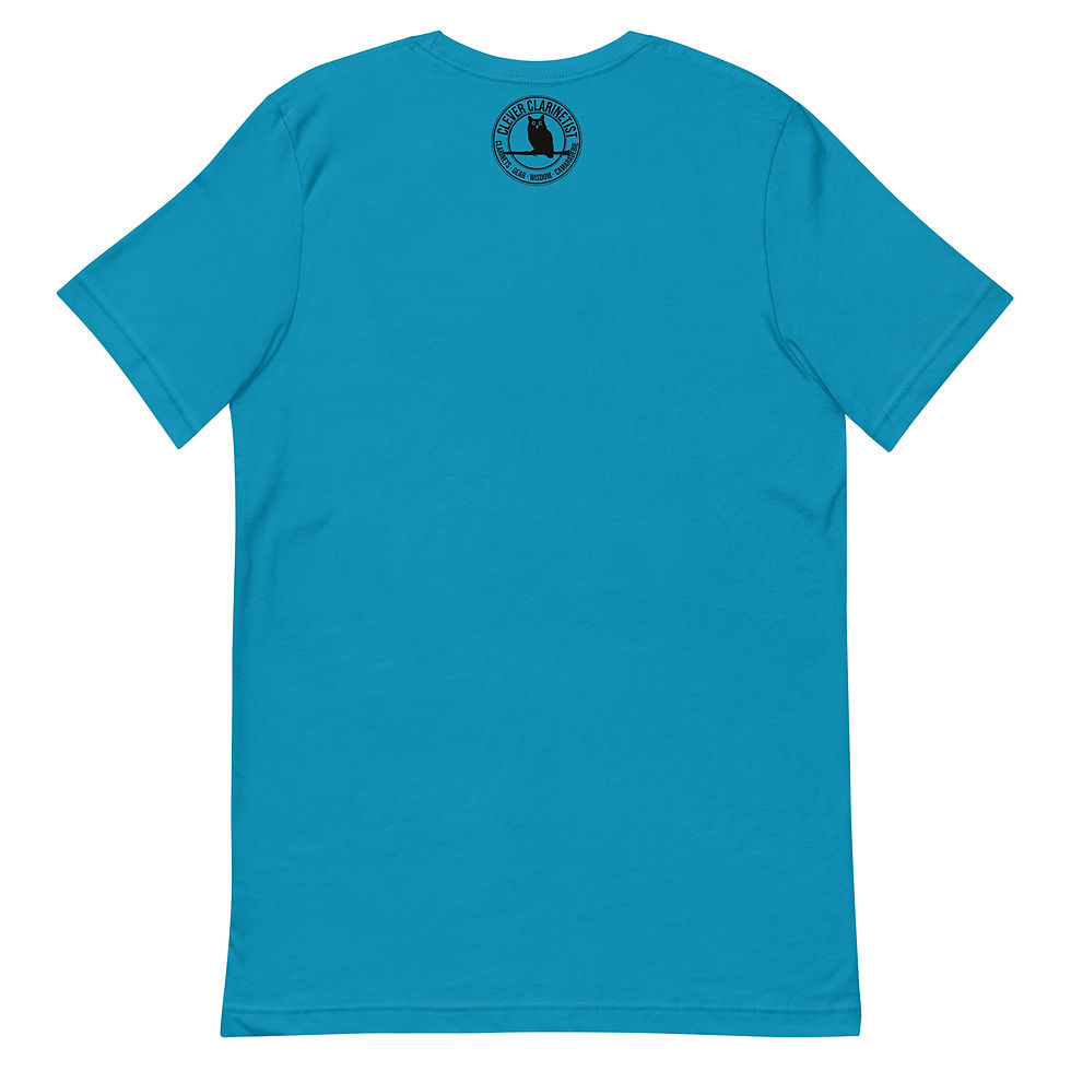 Thumbnail: Raccoon Queen of Filth Oboe Edition Unisex t-shirt