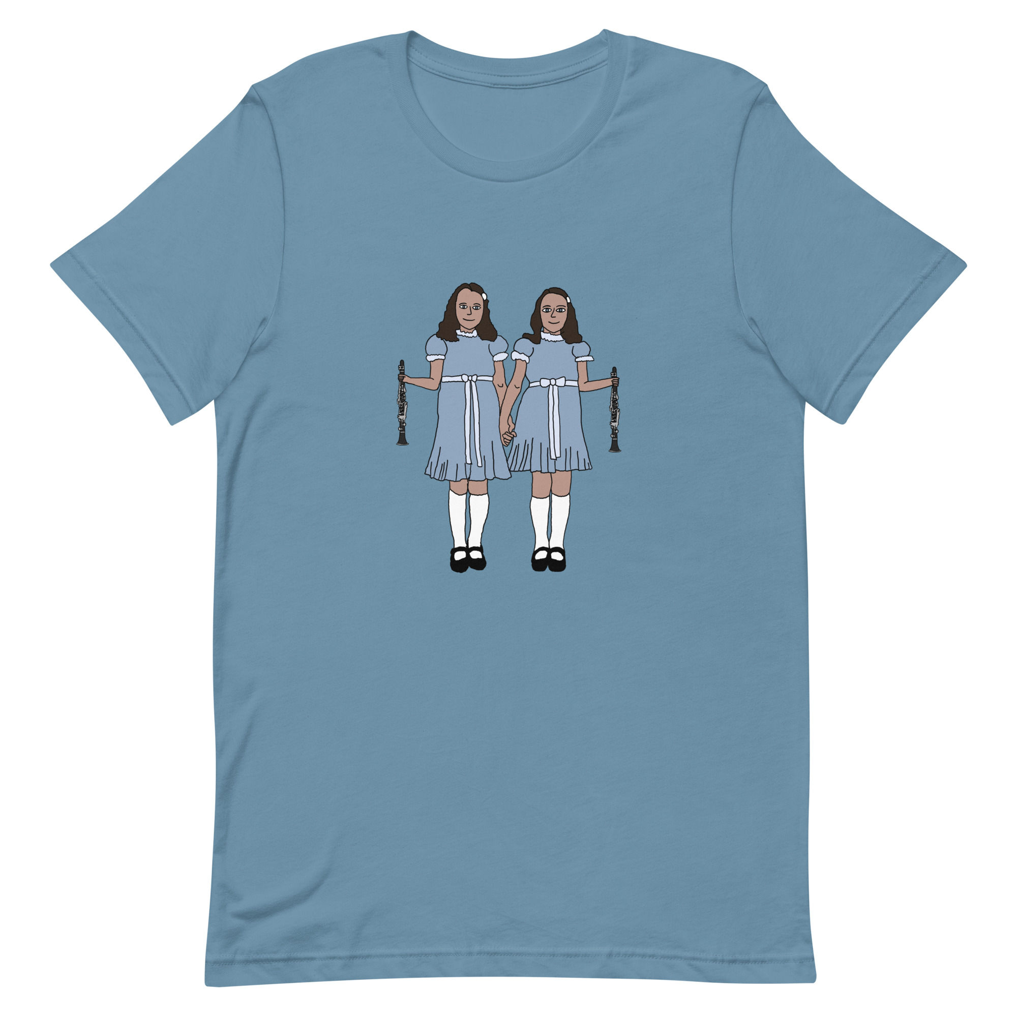 Gemini the Twins and their E-flats Unisex t-shirt