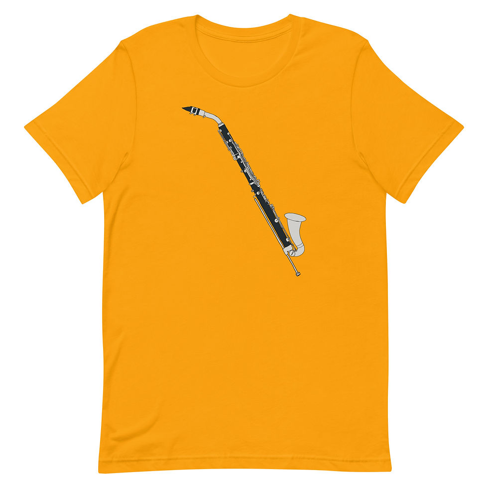 Thumbnail: Alto Clarinet Unisex t-shirt