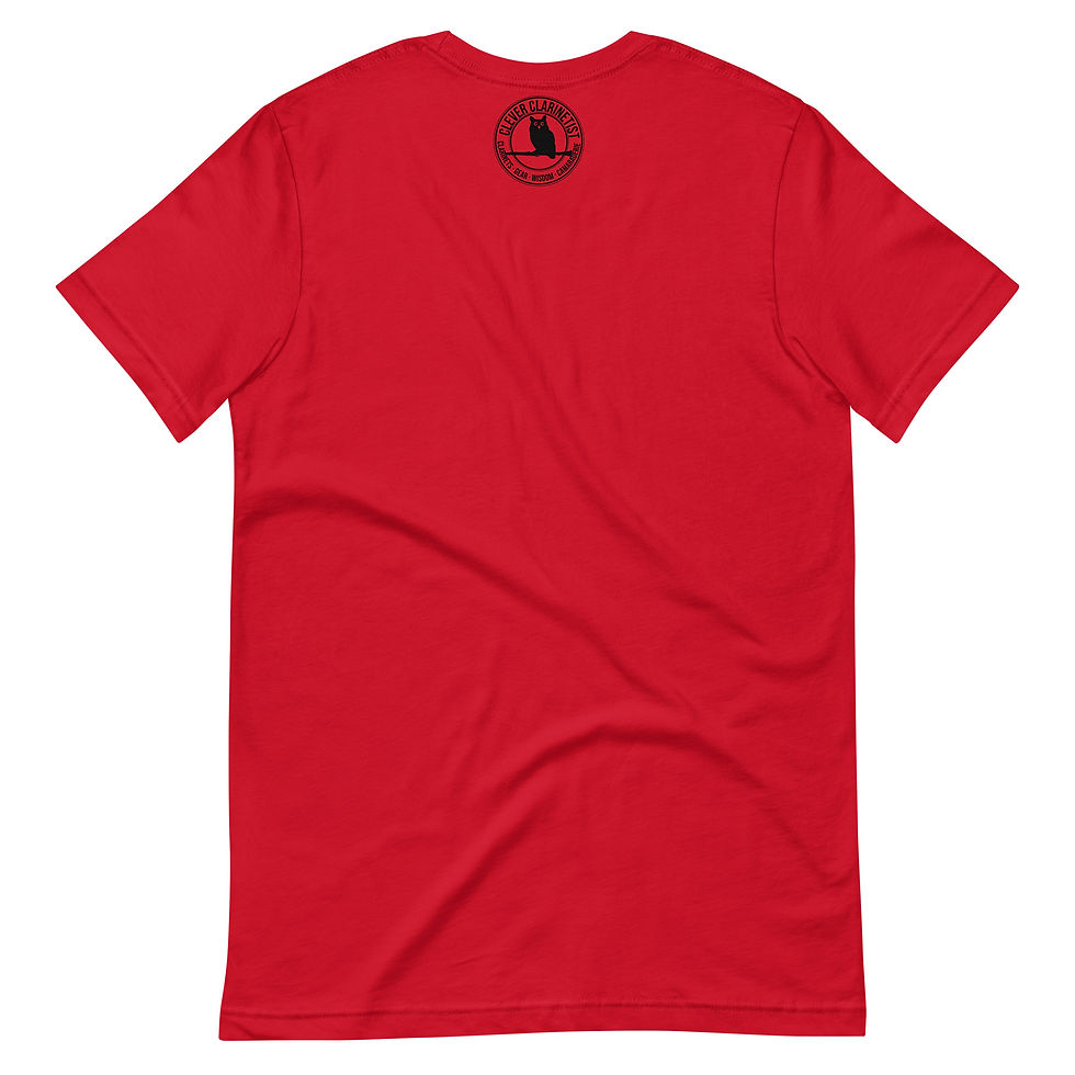 Thumbnail: Basset Horn Unisex t-shirt