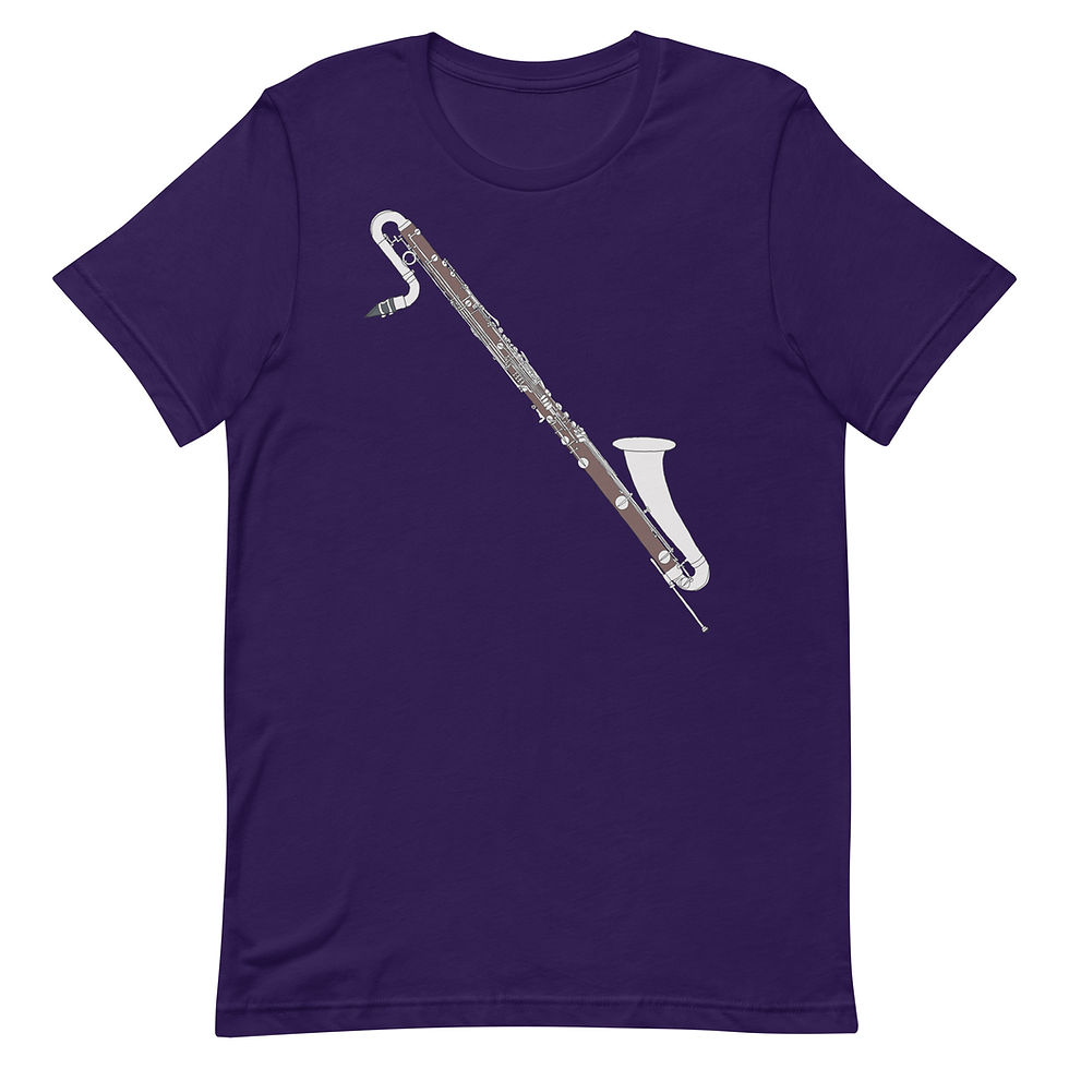 Thumbnail: Contralto Clarinet Unisex t-shirt