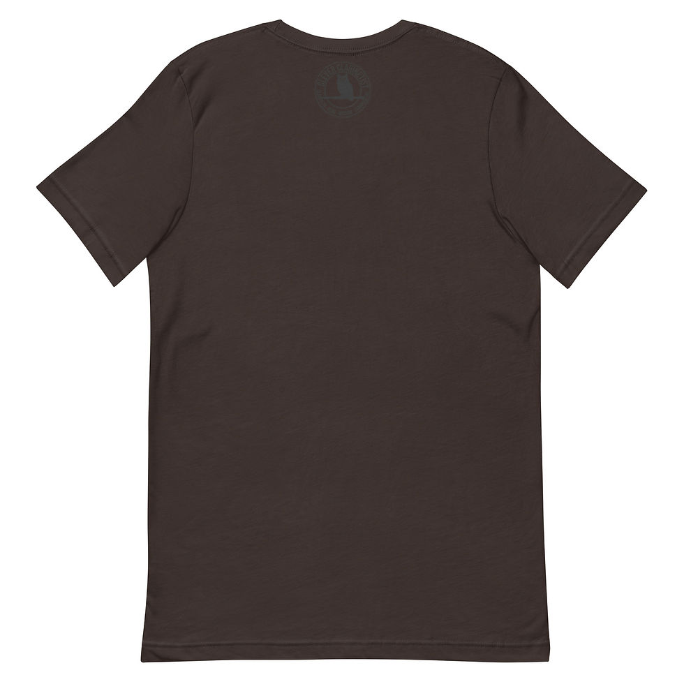 Thumbnail: Clarinet Transparent Collage Unisex t-shirt
