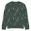 Thumbnail: Clarinet Family Green Knitted crew neck sweater