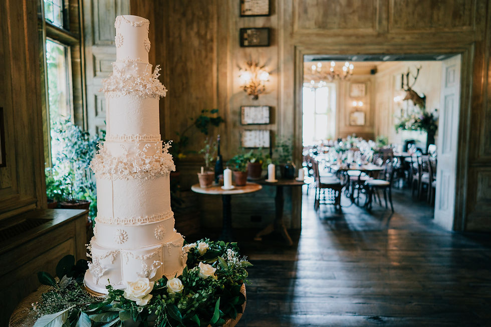 Linda & Rob's Somerset Wedding Cake