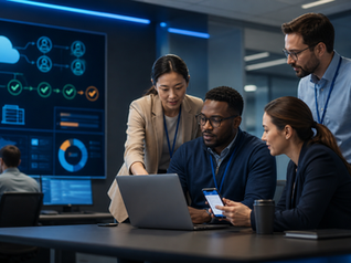 An enterprise cybersecurity team coordinating a phased multi-factor authentication deployment.