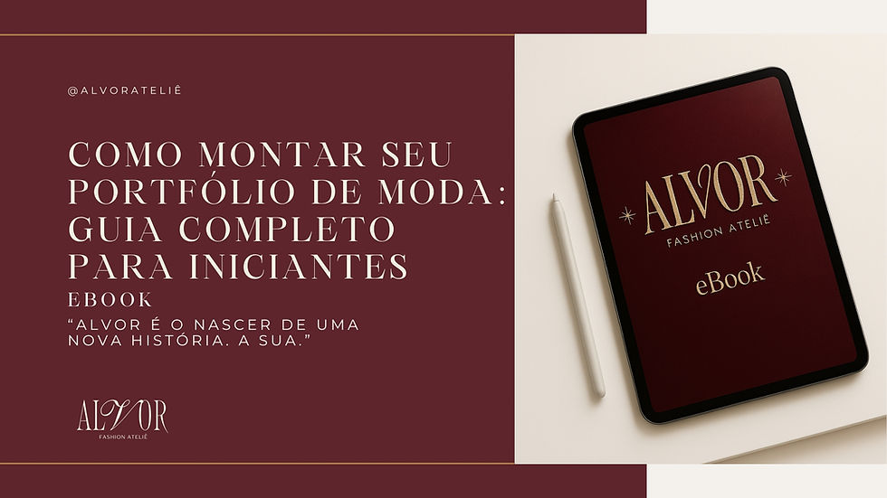 Como Montar seu Portfólio de Moda: Guia Completo para Iniciantes ...