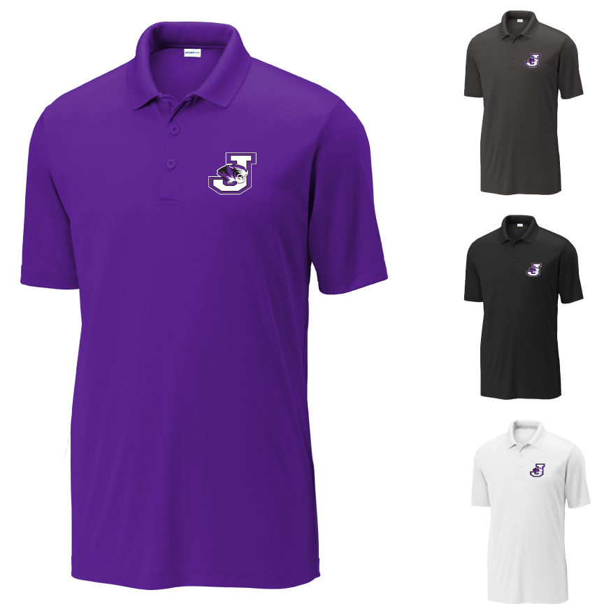 Jacksboro Tigers J Logo Sport Tek DriFit Polo
