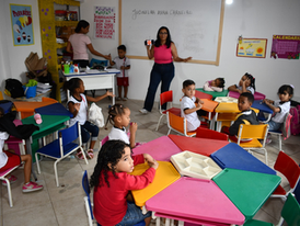 Nova sede da Escola Hermes de Carvalho recebe duas novas turmas e agora atende a 218 alunos em tempo integral