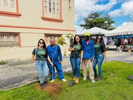 Prefeitura dá continuidade ao plano de arborização urbana com novo plantio de mudas em Alagoinhas