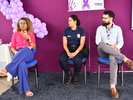 Agosto Lilás: Prefeitura de Alagoinhas participa de roda de conversa na Embasa