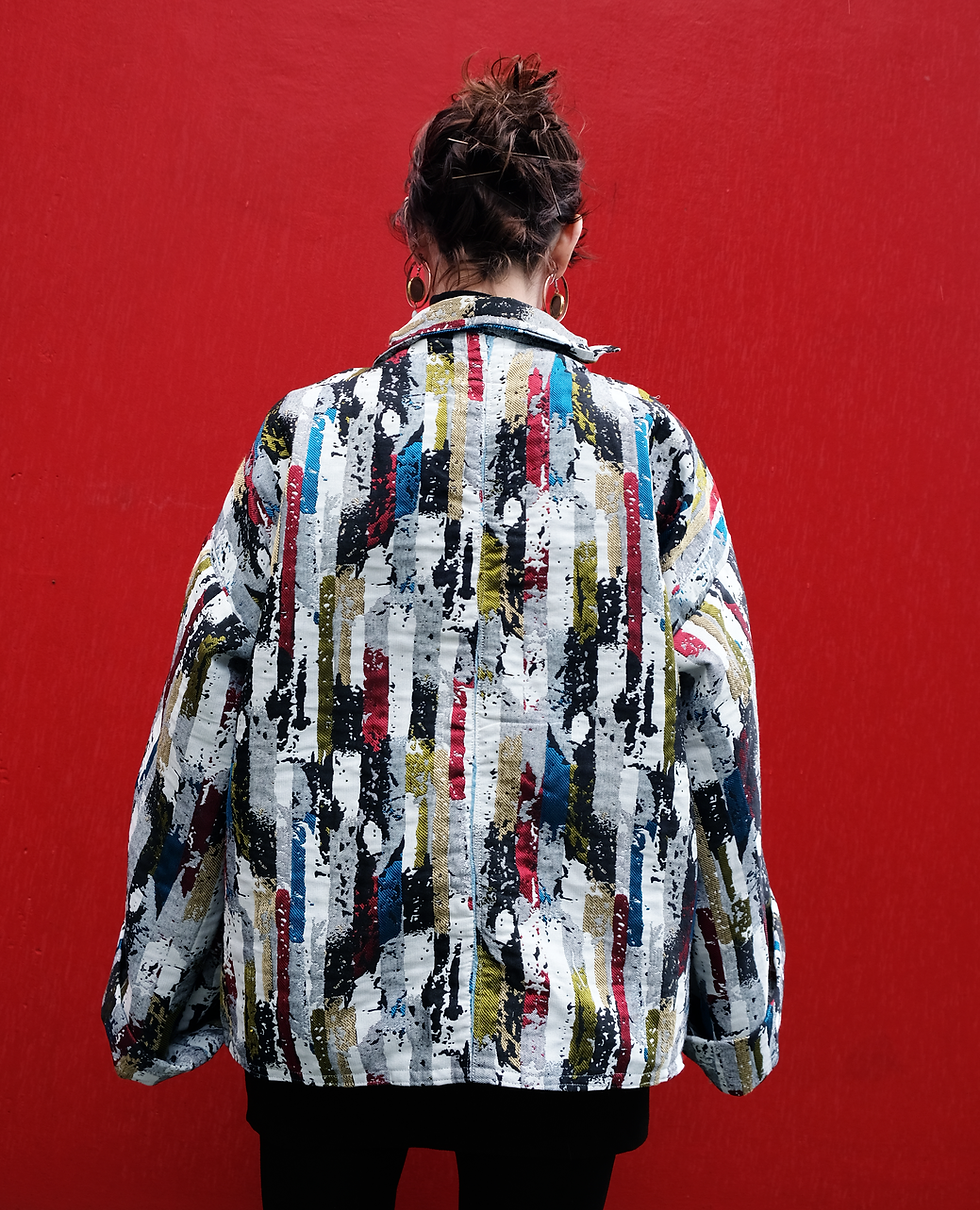 Thumbnail: Upcycled Brushed Jacket