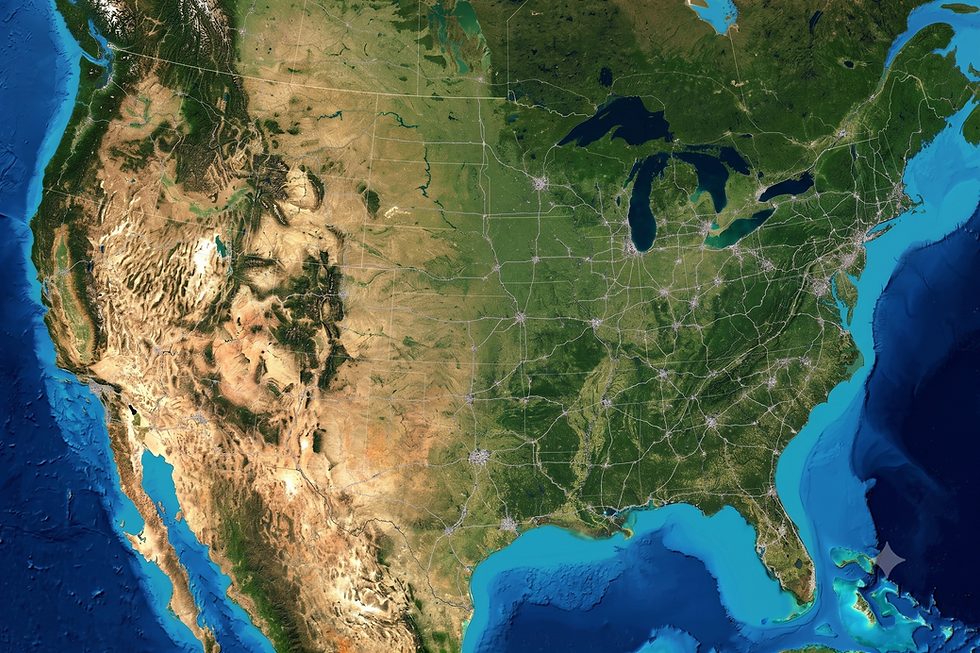 usa globe