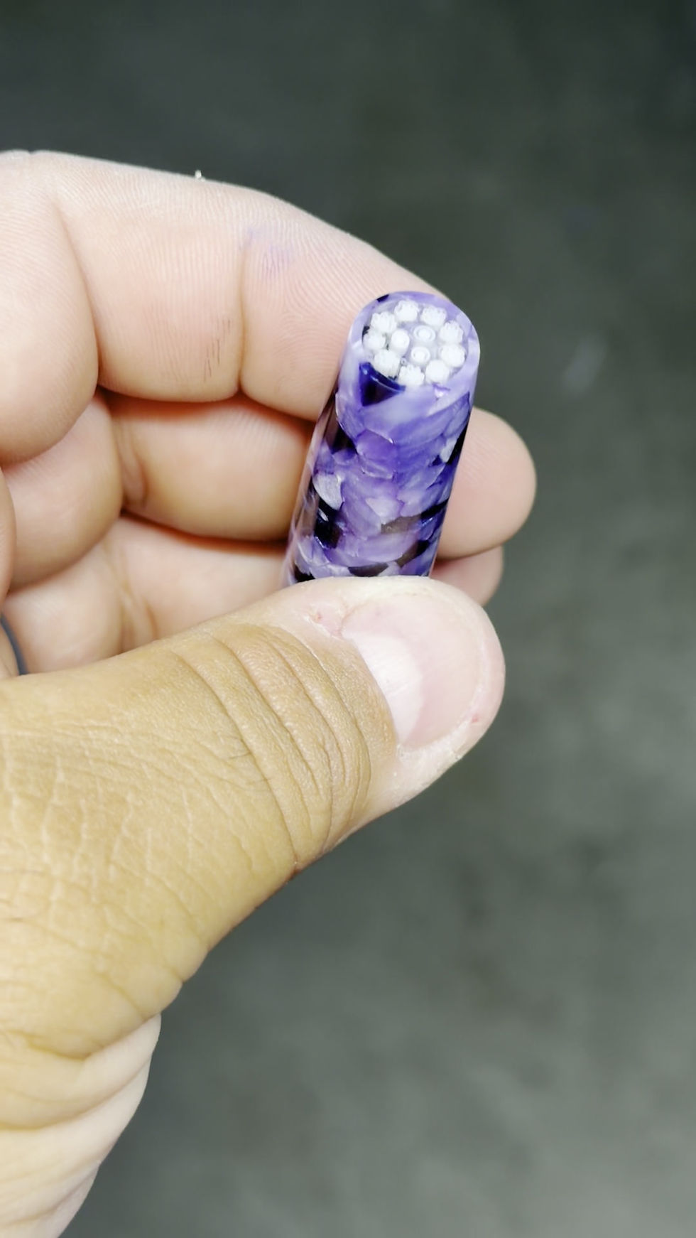 Thumbnail: Venice Piccolo (Pocket Pen) Purple Blue Crush