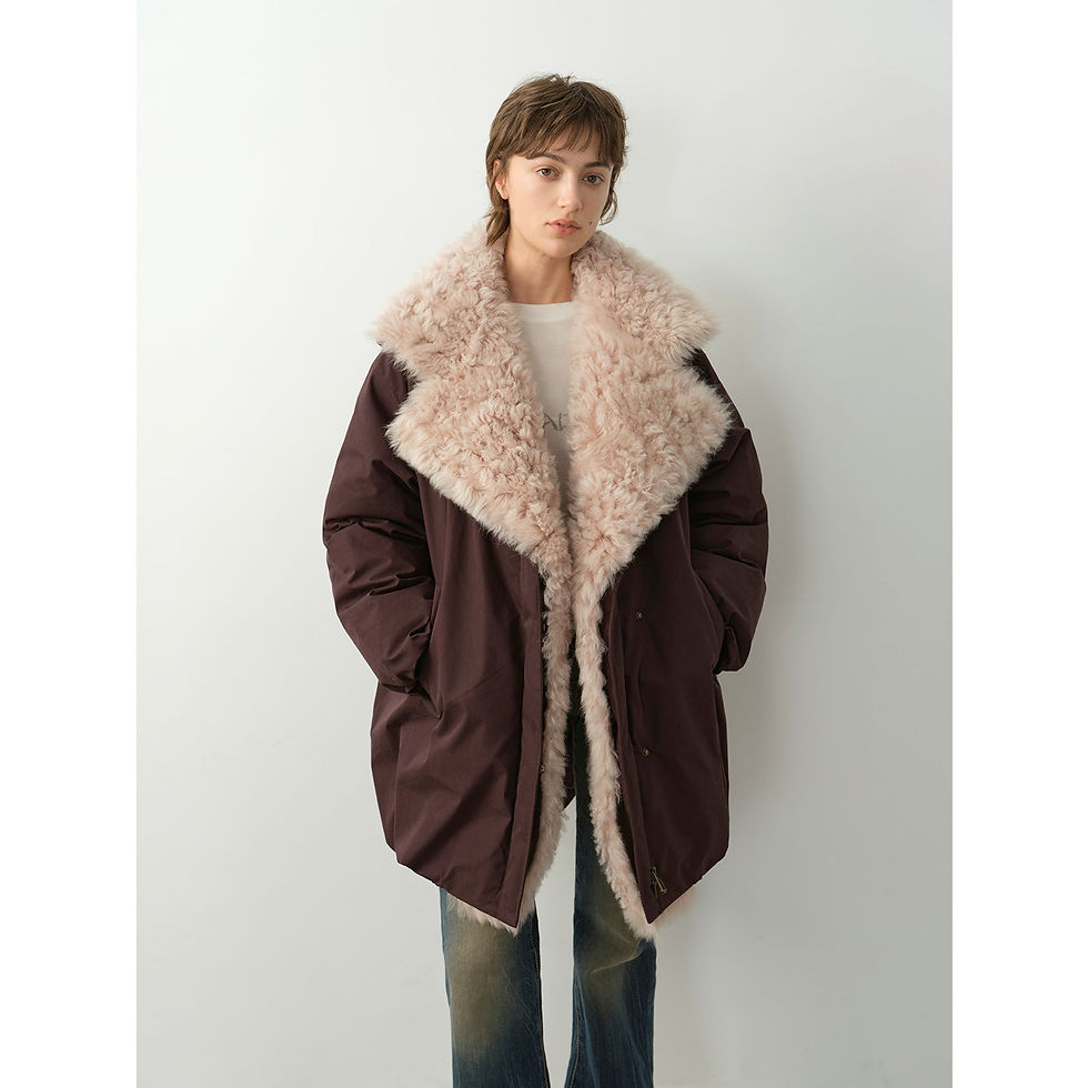 Thumbnail: Fireladyfur | Goose Down Coat with Tuscan Collar
