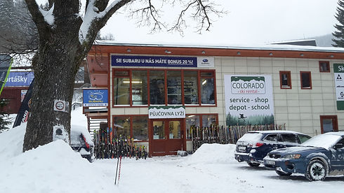Velká Úpa půjčovna Colorado ski rental
