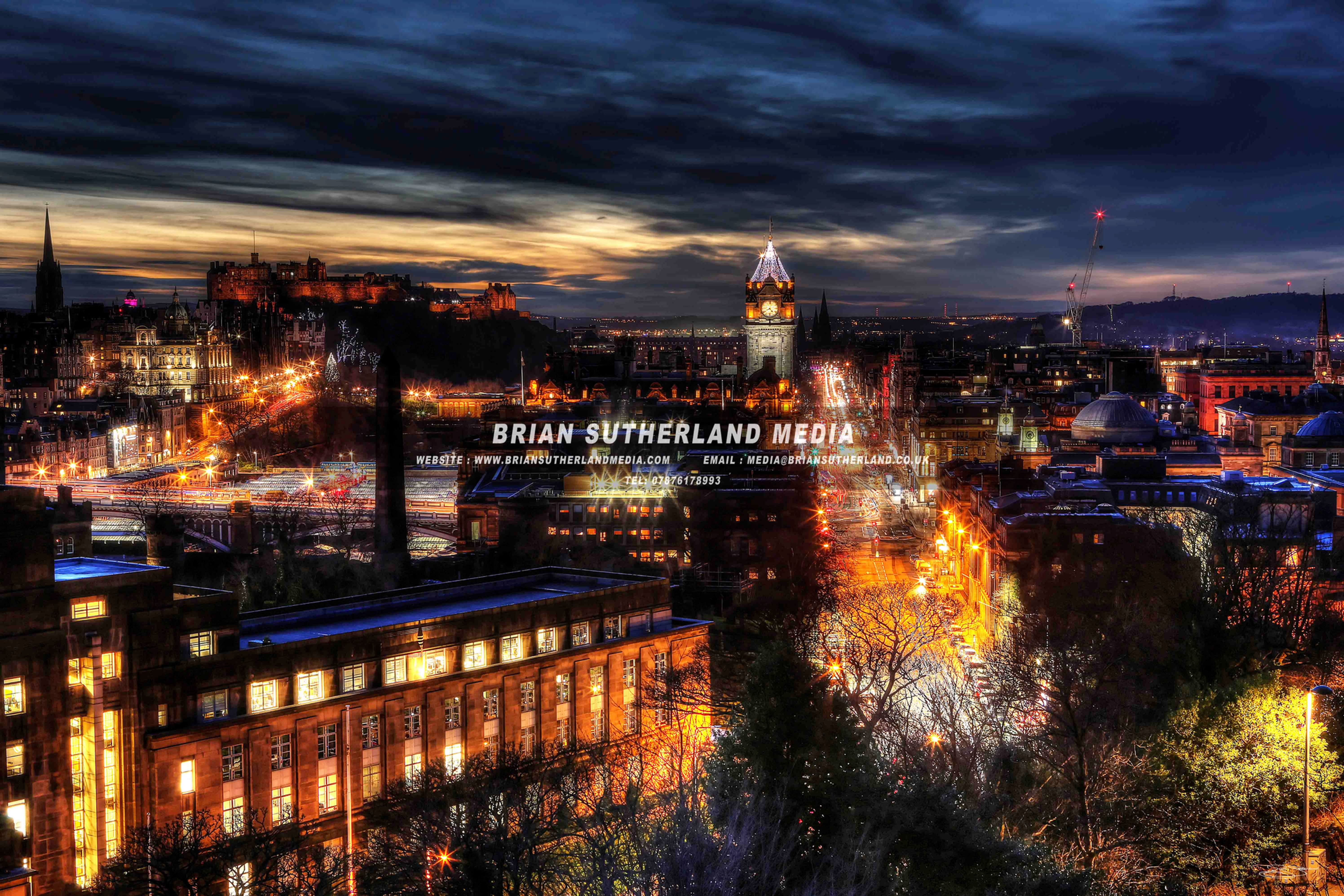 EDINBURGH, ACROSS THE CAPITAL