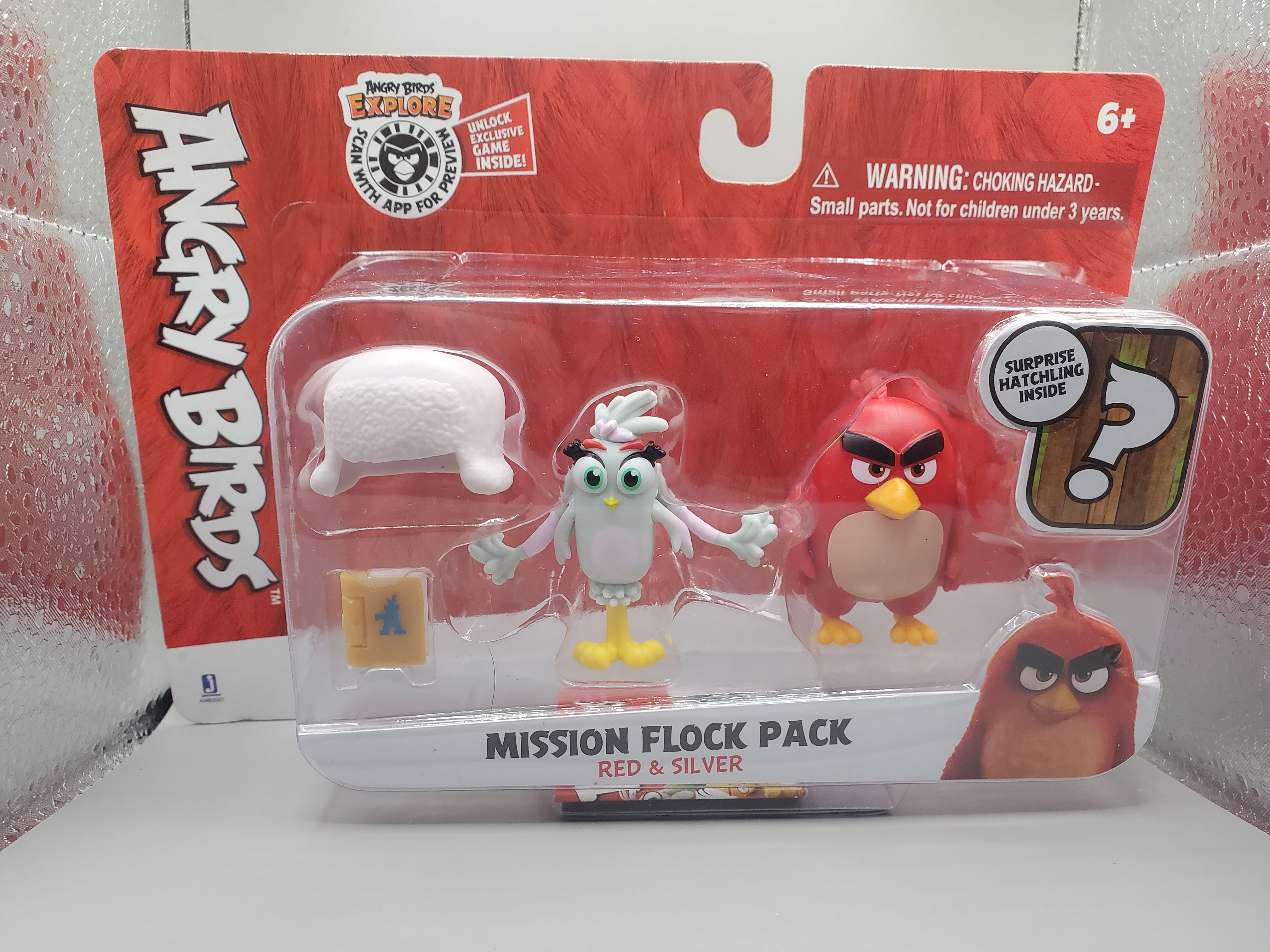 Angry Birds Red & Silver