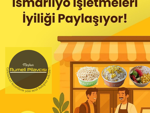 🎓 Her Gün 3 Öğrenciye Pilav Bizden! — Ismarlıyo ile İyilik Paylaştıkça Çoğalıyor