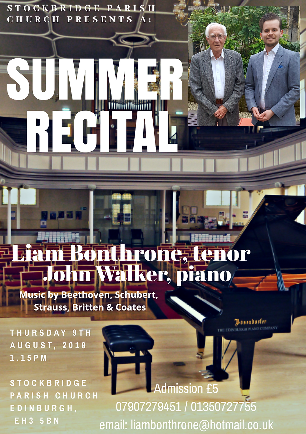 John Walker & Liam Bonthrone