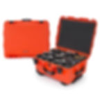 NANUK 950 pistol case designed to accommodate up to 16 pistols -red  pistols case for 16 pistols