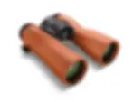 Swarovski Binocular orange NL Pure 12x42 swarovski optik binoculars angled top view left