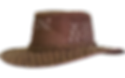Buffalo Leather Safari Hat with Ventilation - Safari Supplies