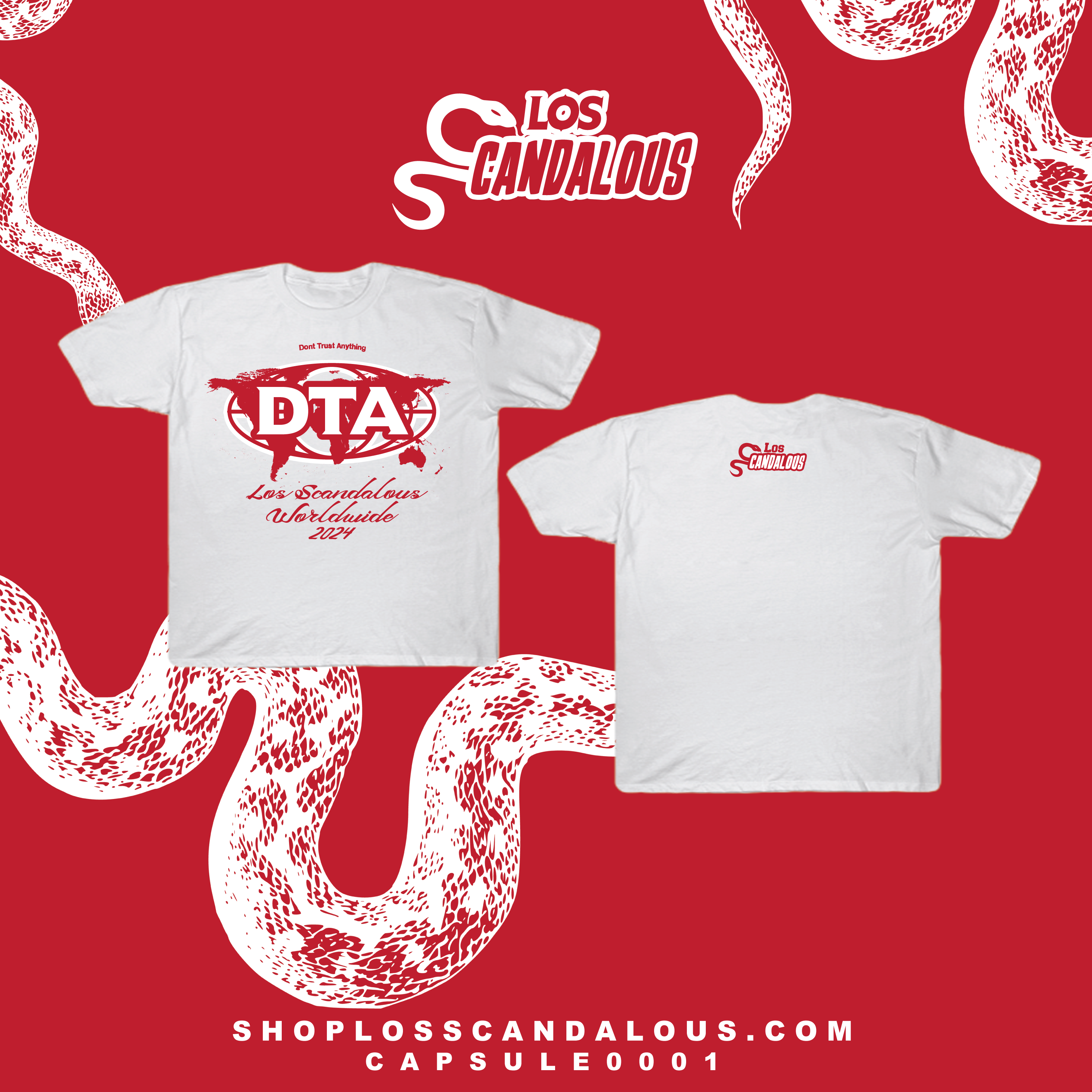 DTA WHITE TEE