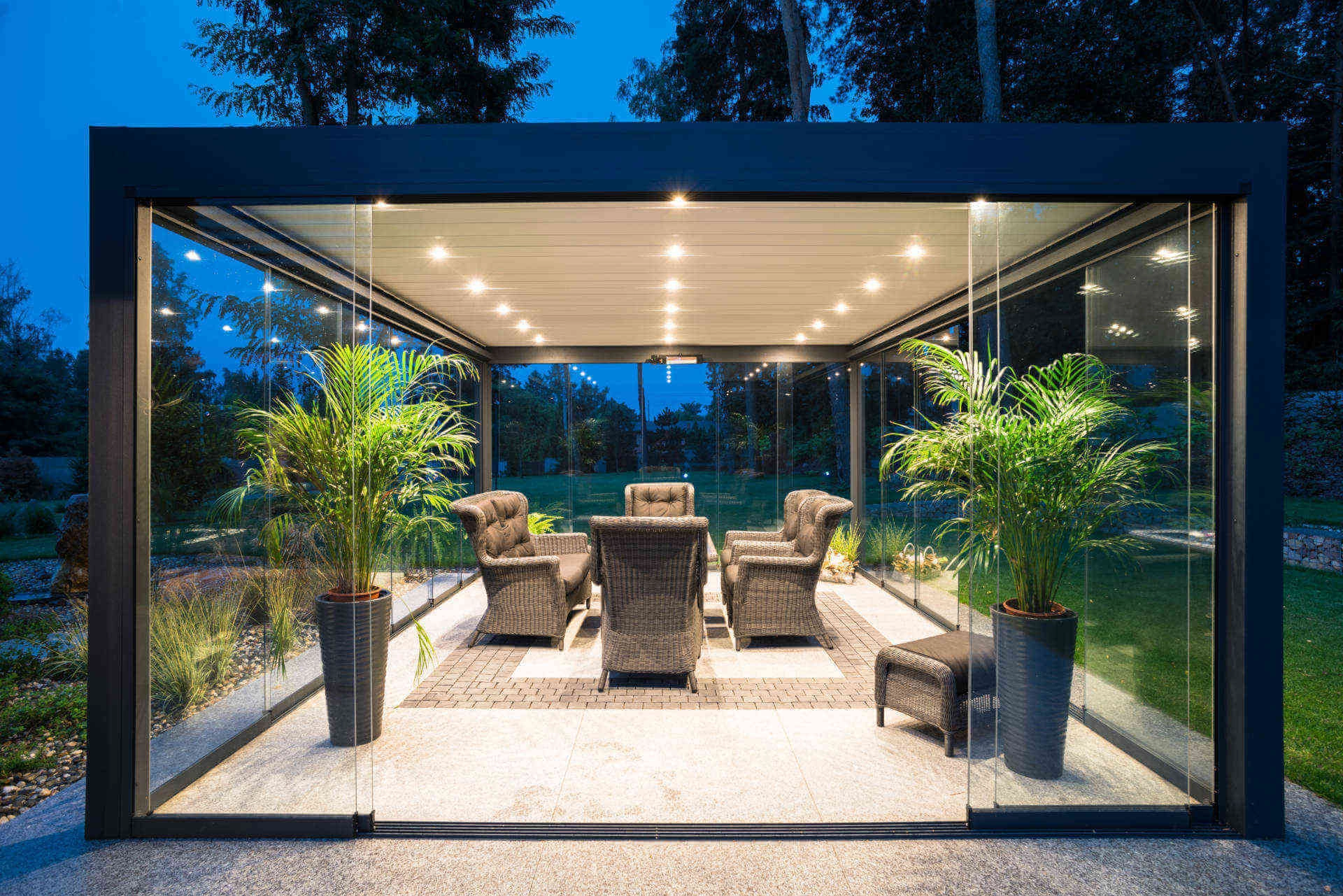 LED SPOT pergola tarasowa
