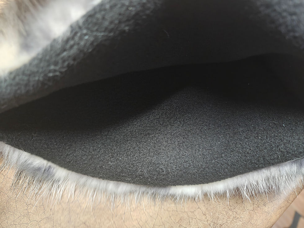 Thumbnail: Canadian Beaver Fur Mittens 2XL