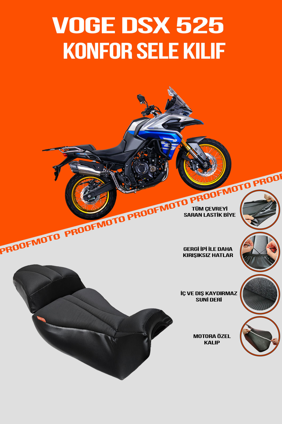 VOGE 525 DSX Konfor Sele Kılıf