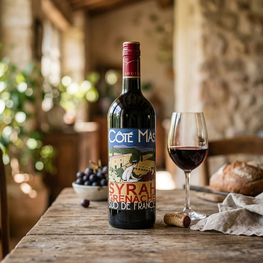 Domaines Paul Mas Cote Mas Syrah Grenache (750ml + 250ml Promotion)