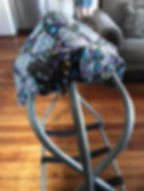 Back of Astride Saddle Cover
